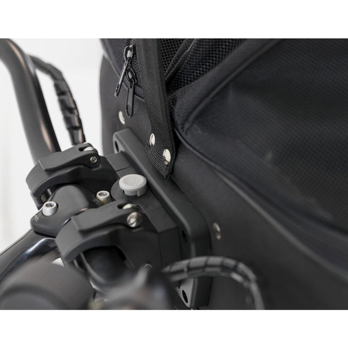 Front-Fahrradkorb, schwarz