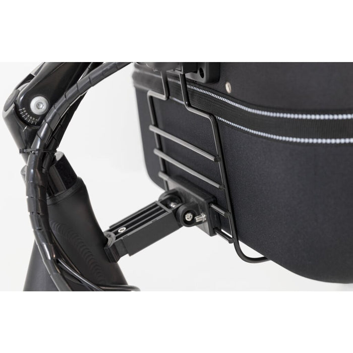 Front-Fahrradkorb, schwarz