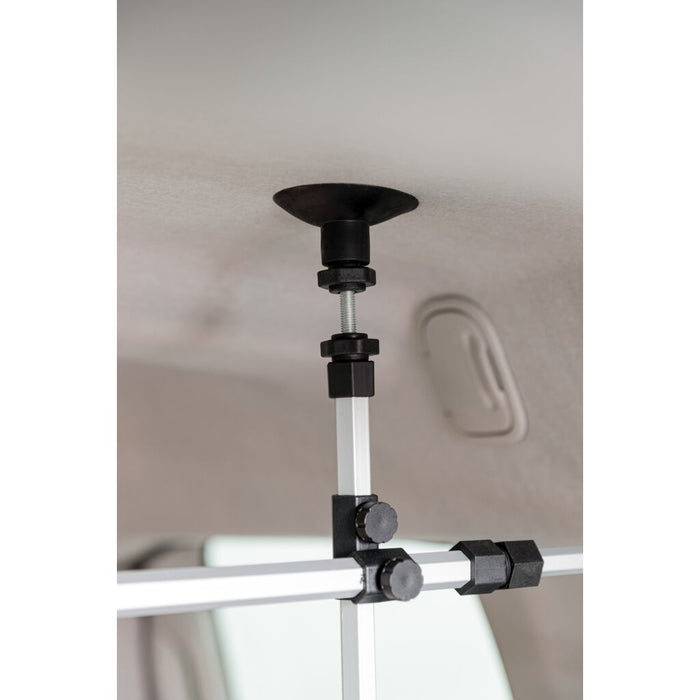 Auto-Gitter, mit Kopfstützenfixierung, silber/schwarz