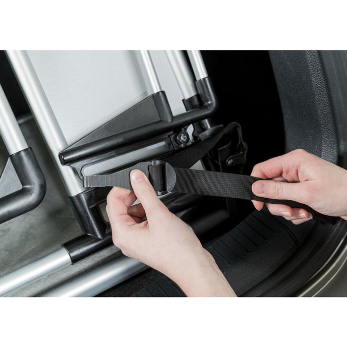 Universal-Heckgitter, hellgrau/silber