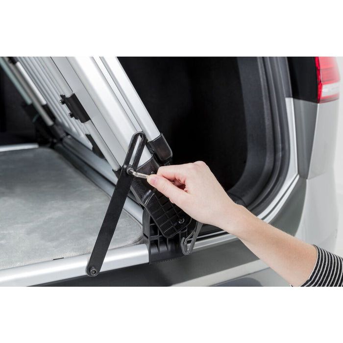 Universal-Heckgitter, hellgrau/silber