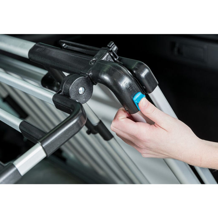 Höhenerweiterung für Universal-Heckgitter #13201, hellgrau/silber