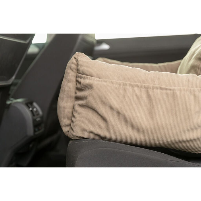 Autositz, doppelt, taupe