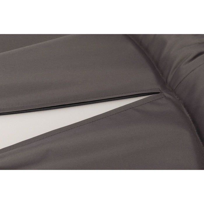 Kissen Samoa Classic, oval, grau