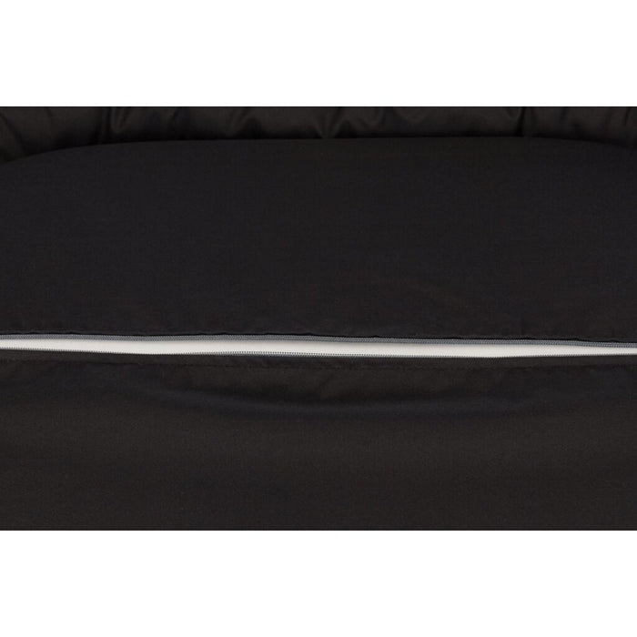 Kissen Samoa Vital, oval, schwarz
