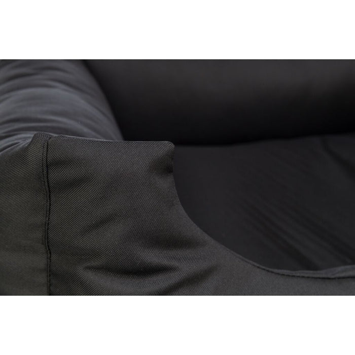 Bett Samoa Vital, eckig, schwarz