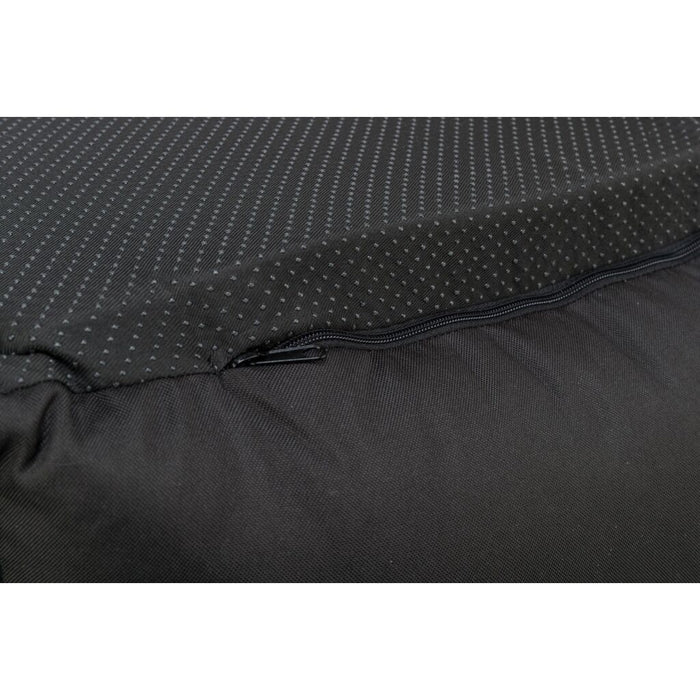 Bett Samoa Vital, eckig, schwarz