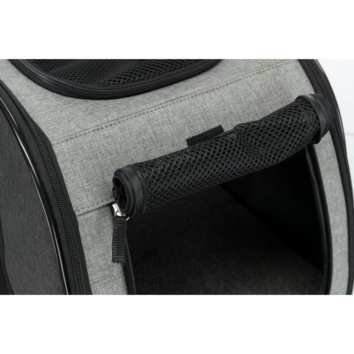 Trolley, abnehmbares Fahrgestell, schwarz/grau