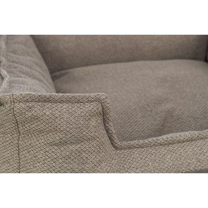 Vital Bett Liano, eckig, taupe