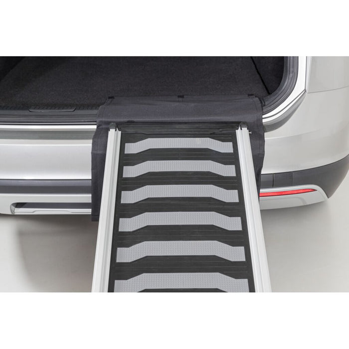 3-fach Teleskop-Rampe, Aluminium/TPR, 6,8 kg, schwarz/grau