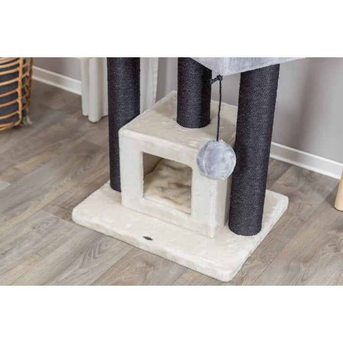 Kratzbaum Enzo, creme/grau/schwarz