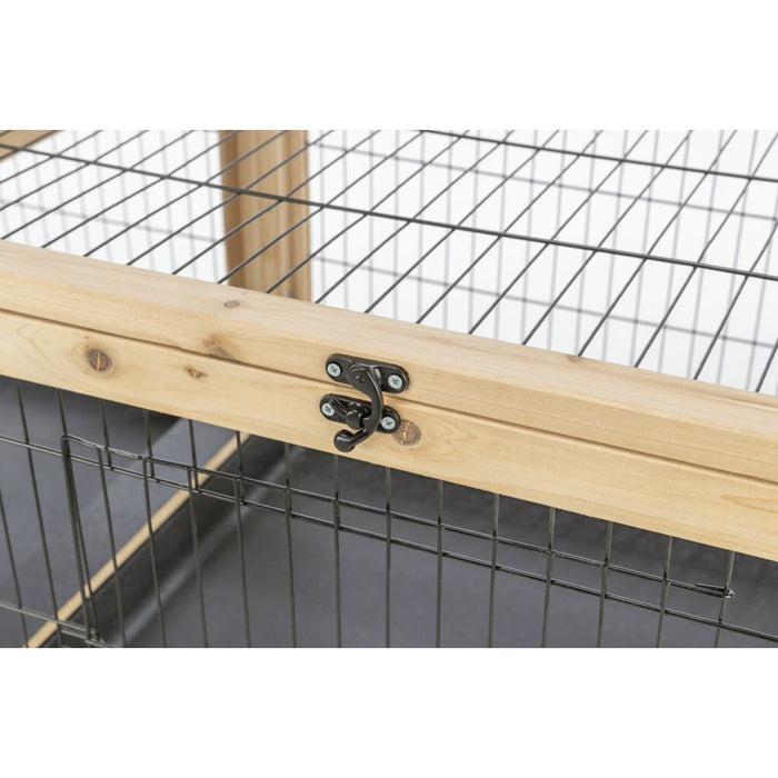 Indoor Gehege, Meerschw./Kaninchen, Holz/Metall