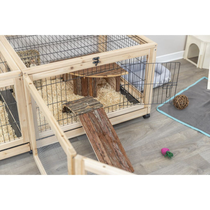 Indoor Gehege, Meerschw./Kaninchen, Holz/Metall