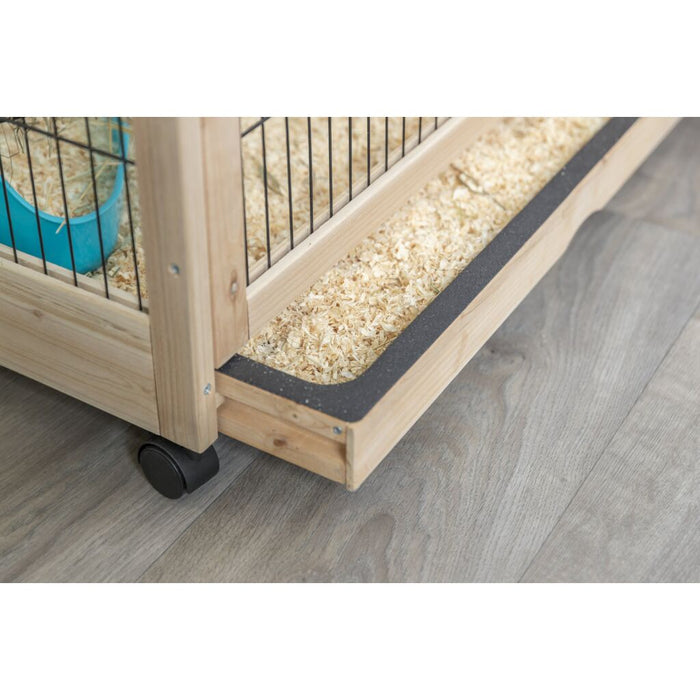 Indoor Gehege, Meerschw./Kaninchen, Holz/Metall