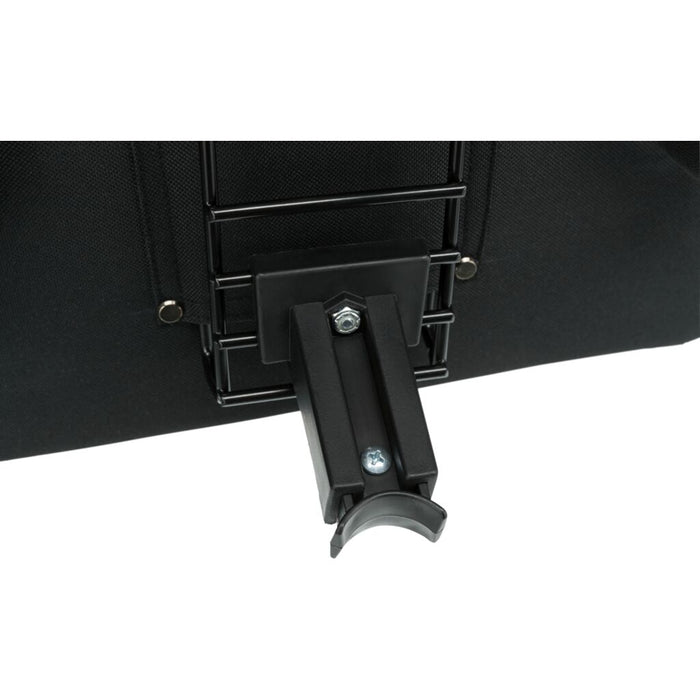 Front-Box für Fahrräder, schwarz/grau