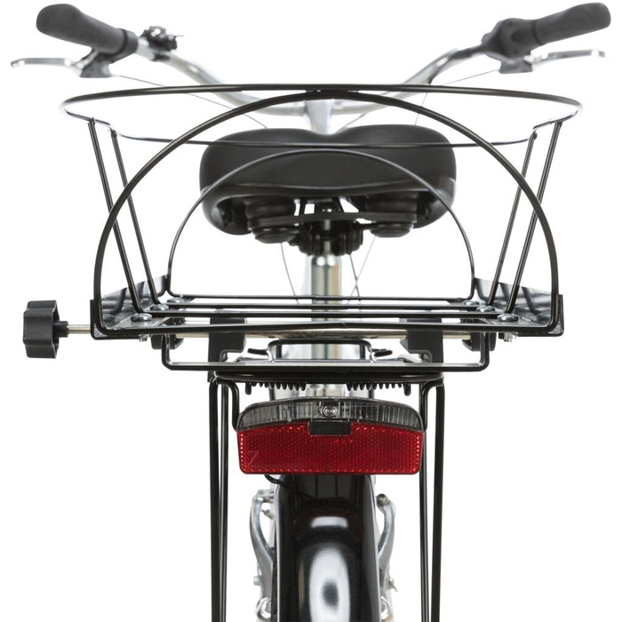 Fahrradkorb Long für Gepäckträger, EVA, schwarz