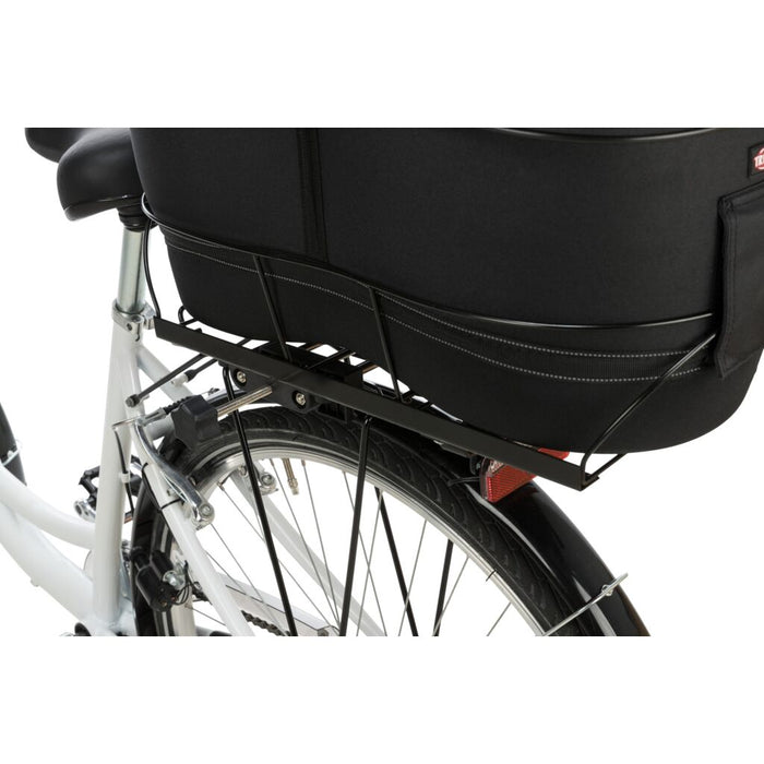 Fahrradkorb Long für Gepäckträger, EVA, schwarz