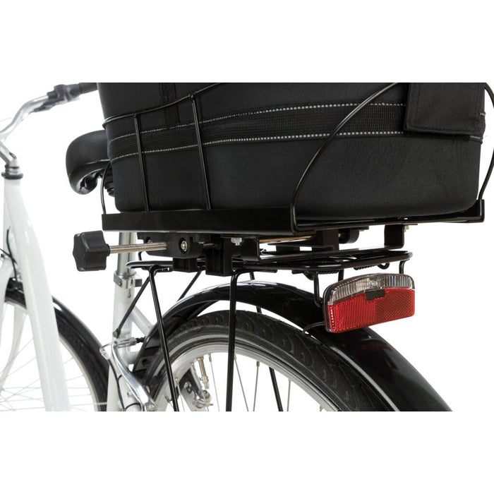Fahrradkorb für Gepäckträger, EVA, schwarz