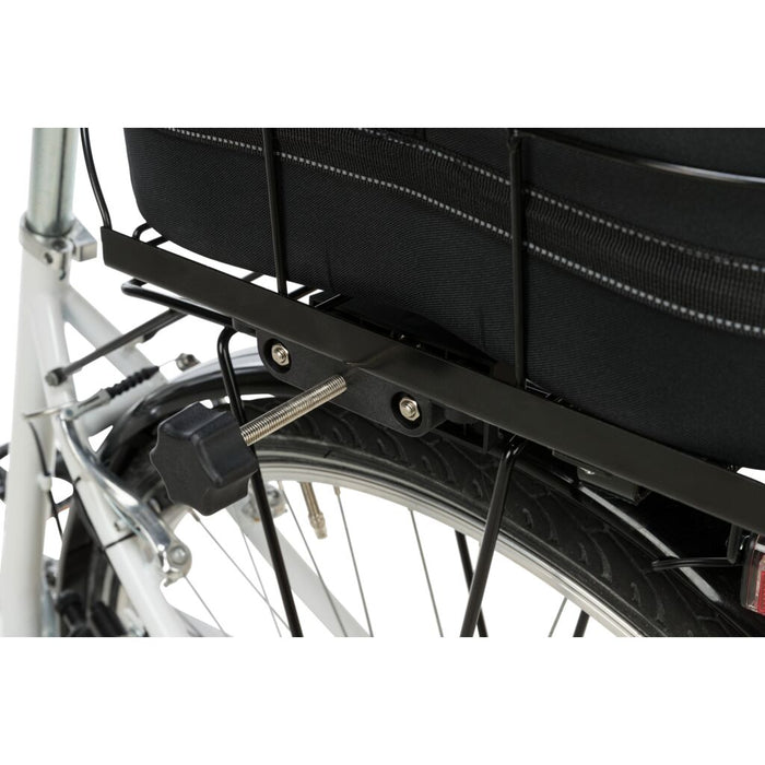 Fahrradkorb für Gepäckträger, EVA, schwarz