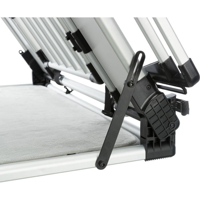 Universal-Heckgitter, hellgrau/silber