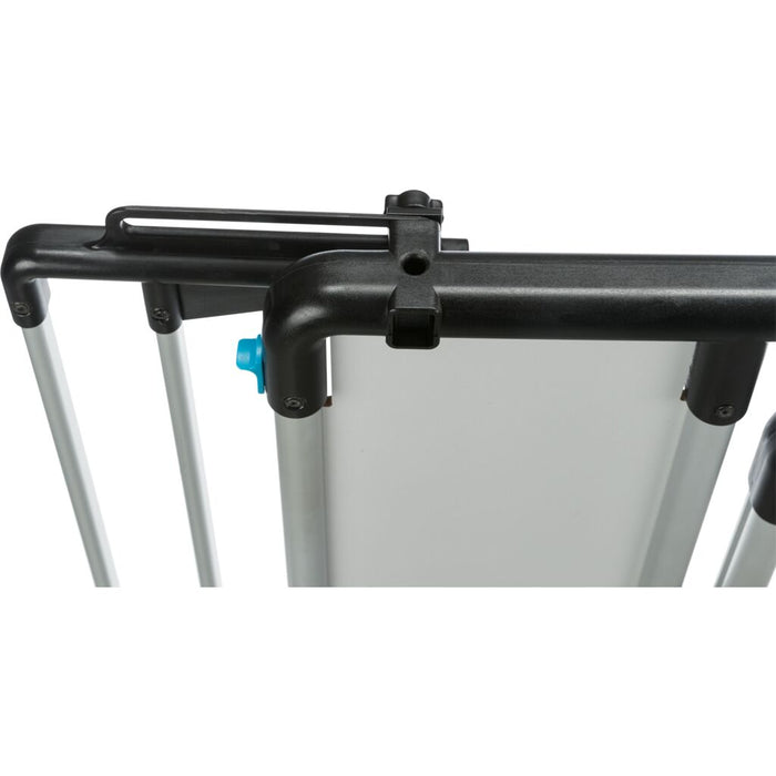 Höhenerweiterung für Universal-Heckgitter #13201, hellgrau/silber