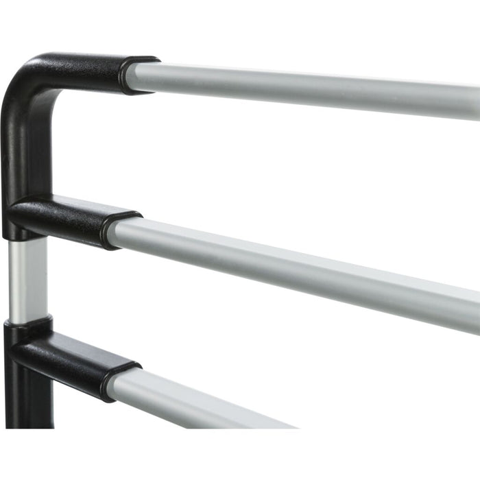 Höhenerweiterung für Universal-Heckgitter #13201, hellgrau/silber