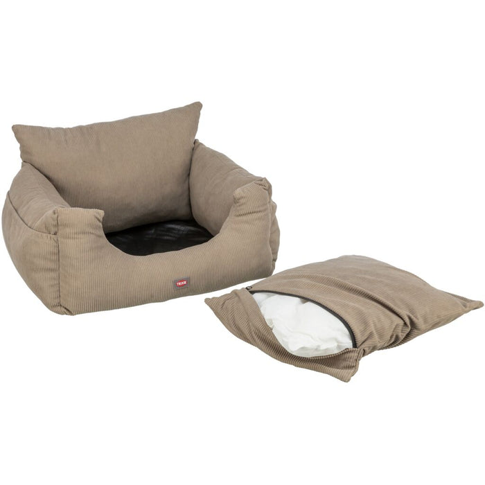 Autositz, taupe