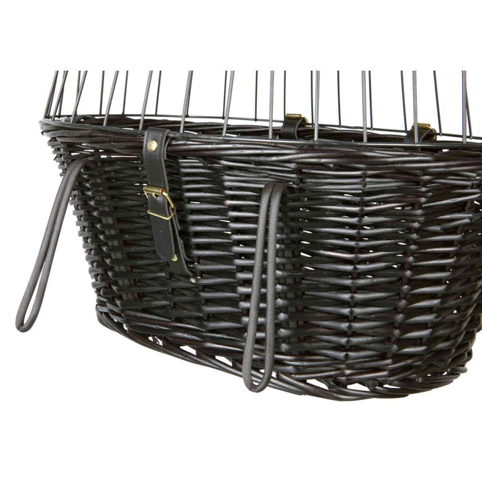 Front-Fahrradkorb, schwarz
