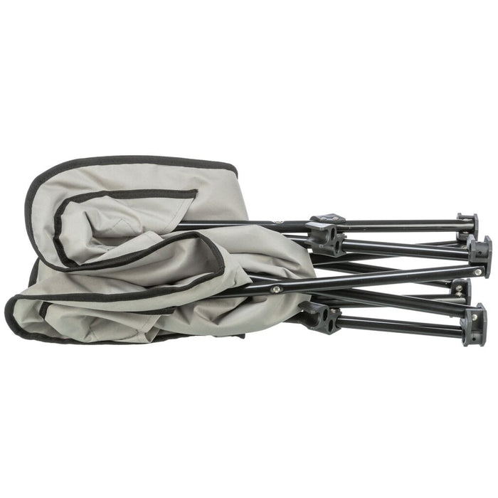 Camping-Bett für Hunde, beige/schwarz