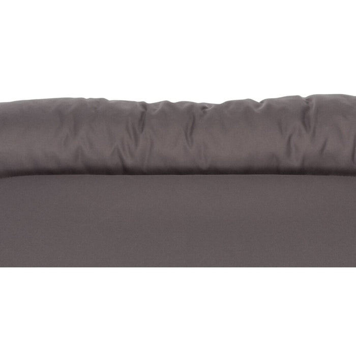 Kissen Samoa Classic, oval, grau