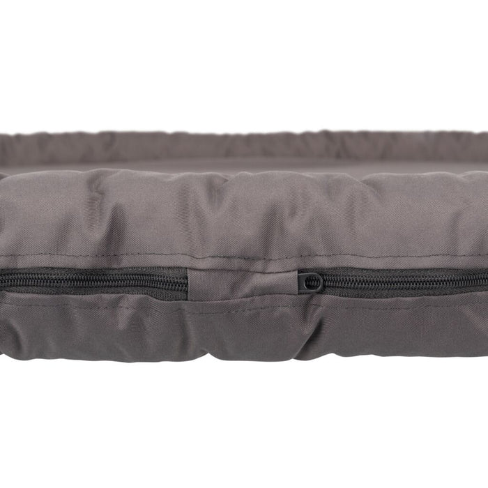 Kissen Samoa Classic, oval, grau