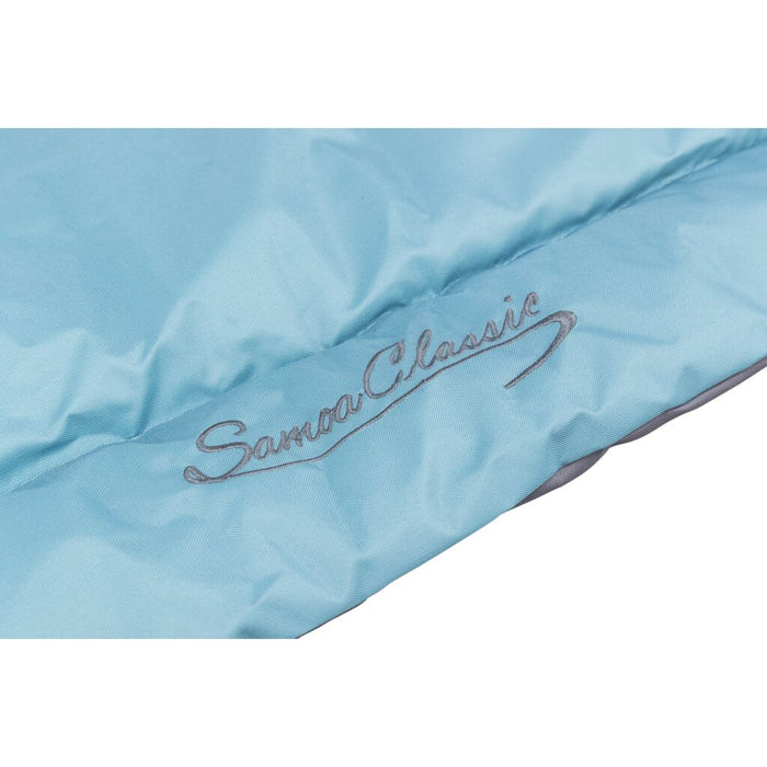 Reisedecke Samoa Classic, eisblau/grau
