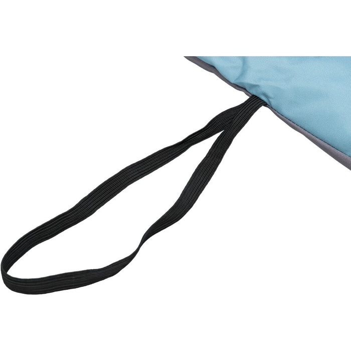 Reisedecke Samoa Classic, eisblau/grau
