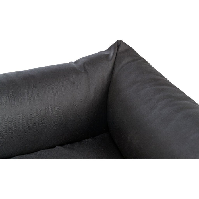 Bett Samoa Vital, eckig, schwarz