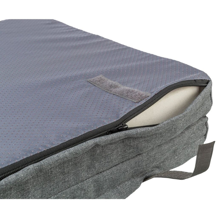 Matratze Samoa Vital, faltbar, wasserabweisend, dunkelgrau