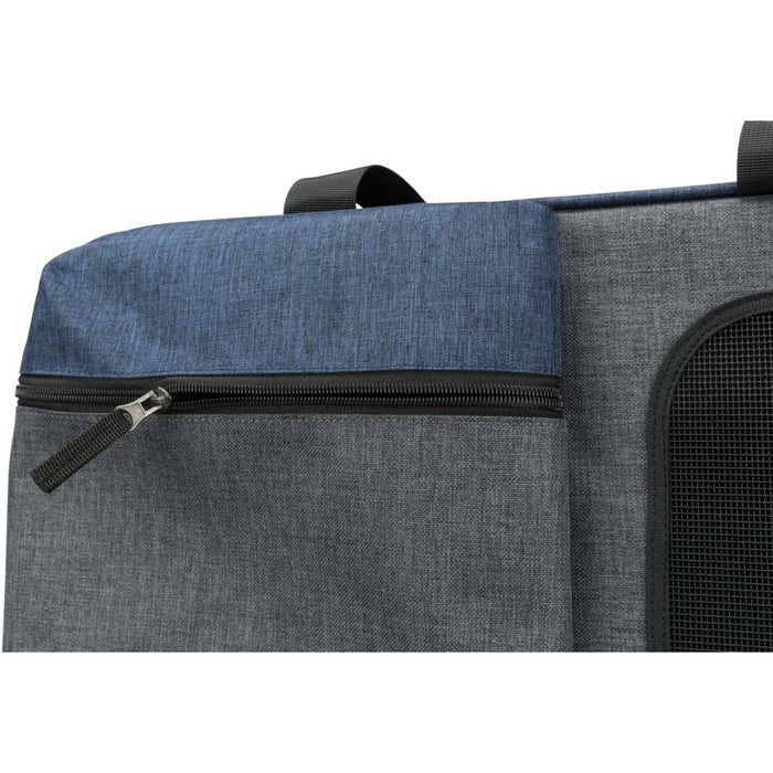 Rucksack & Tasche Tara 2 in 1, grau/blau
