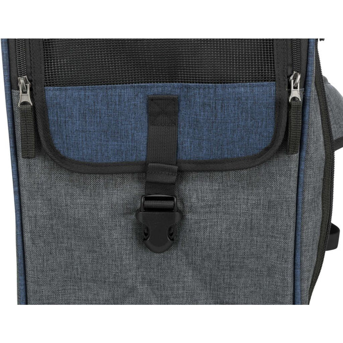 Rucksack & Tasche Tara 2 in 1, grau/blau