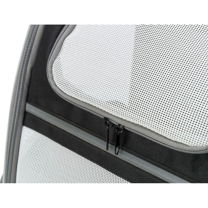 Rucksack Chloe, hellgrau/schwarz