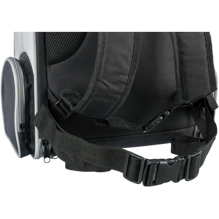 Rucksack Chloe, hellgrau/schwarz