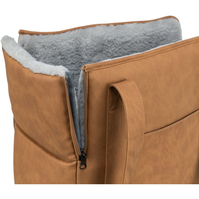Tasche Evelyn, braun/grau