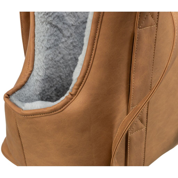 Tasche Evelyn, braun/grau