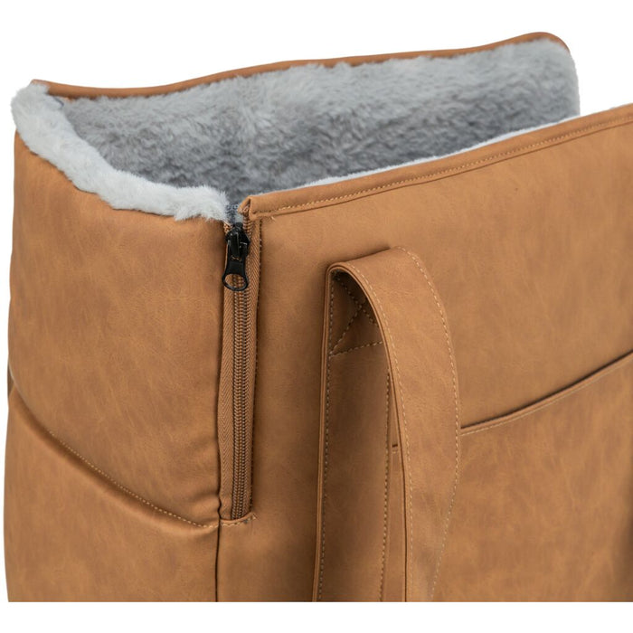 Tasche Evelyn, braun/grau