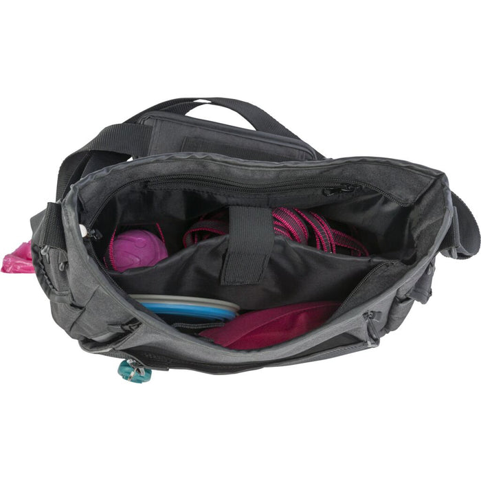 Gassi- und Dummy-Tasche, anthrazit