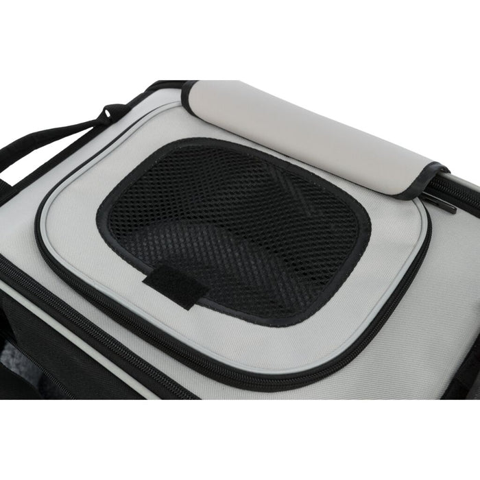 Wohn- und Transporttasche Valery, schwarz/grau