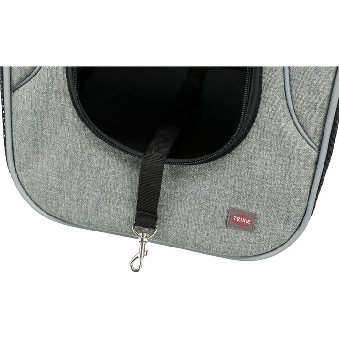Fronttasche Savina, schwarz/grau