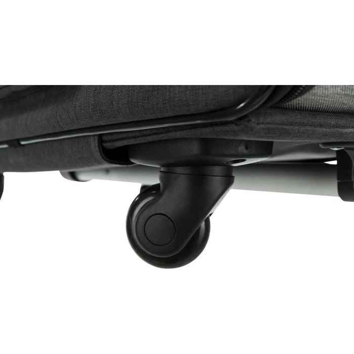 Trolley, abnehmbares Fahrgestell, schwarz/grau