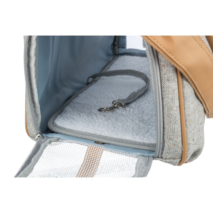 Tasche Helen, grau/hellbraun