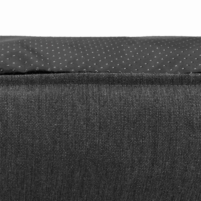 Vital Kissen Bendson, oval, dunkelgrau/hellgrau