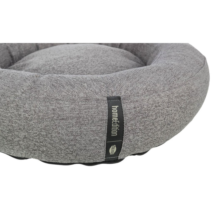 Bett CityStyle, rund, grau