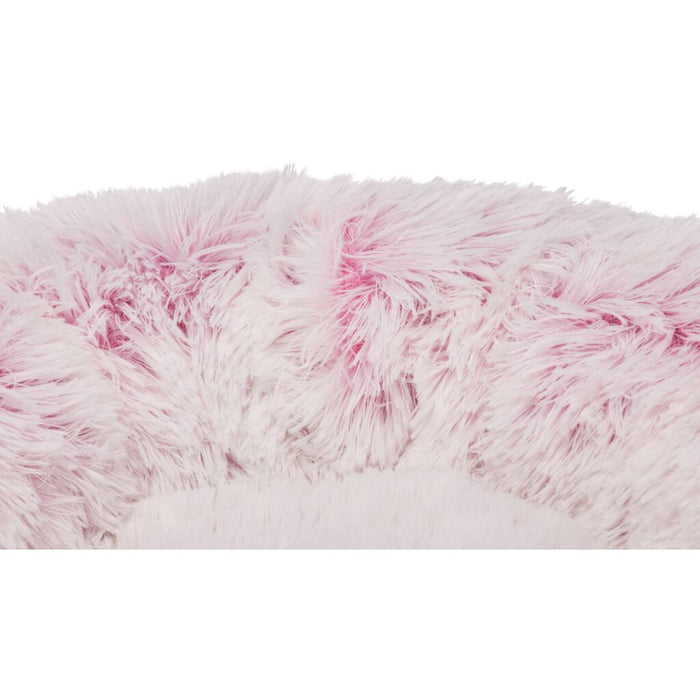 Bett Harvey, rund, weiß-pink